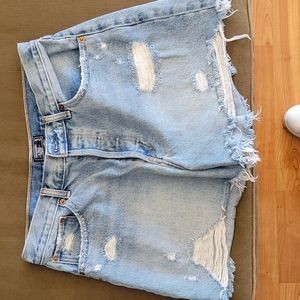 Abercrombie High Rise Shorts